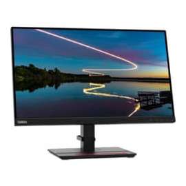 Lenovo ThinkVision T24m-20 23.8" Webcam Full HD WLED LCD Monitor, 16:9, Raven Black, 24" Class, In-plane Switching (IPS) Technology