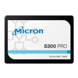 Micron 5300 PRO 1920GB 2.5 SSD TCG Encrypted, Server, Storage System Device Supported, 5256 TB TBW, 540 MB/s Maximum Read Transfer Rate, 256-bit Encryption Standard
