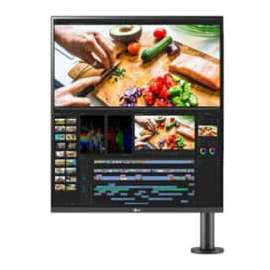 Lg Electronics LG 28BQ780-B 27" Dual Quad HD (DQHD) LCD Monitor - 16:9 - 27" Class - In-plane Switching (IPS) Technology - 2560 x 2880 - HDMI