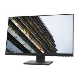 Lenovo ThinkVision E24-29 23.8" Full HD WLED LCD Monitor, 16:9, Raven Black, 24" Class, Vertical Alignment (VA)