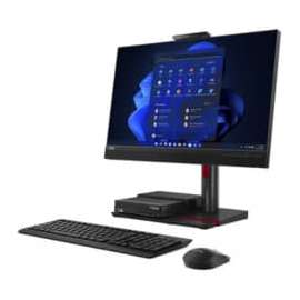 Lenovo ThinkCentre TIO Flex 24v 23.8" Webcam Full HD LCD Monitor - 16:9 - Black - 24" Class - In-plane Switching (IPS) Technology - 1920 x 1080 - 16.7 Million Colors - 250 Nit - 4 ms - 60 Hz Refresh Rate - HDMI - VGA - DisplayPort - USB Hub
