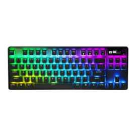 SteelSeries Apex Pro TKL Wireless (2023) Gaming Keyboard - Wired/Wireless Connectivity - Bluetooth/RF - 2.40 GHz - USB Type C Interface - RGB LED - Xbox, PlayStation - PC, Mac - Mechanical Keyswitch
