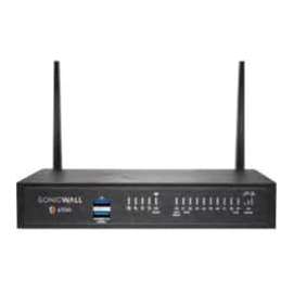 SonicWall TZ470W Network Security/Firewall Appliance - Intrusion Prevention - 8 Port - 1000Base-T - 2.5 Gigabit Ethernet - 448 MB/s Firewall Throughput - Wireless LAN IEEE 802.11ac - AES (192-bit), DES, MD5, AES (256-bit), 3DES, AES (128-bit), SHA-1