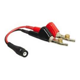 Fluke Networks TS100/TS90 Linecord, BNC to Banana to ABN, ABN/BNC/Banana Audio Cable for Audio Device, First End: BNC Audio, Second End: Banana Plug Audio, 1