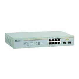 Allied Telesis WebSmart AT-GS950/8-10 Gigabit Ethernet Switch, 8 x 10/100/1000Base-T