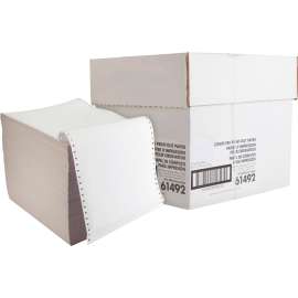 Sparco Blank Perforated Carbonless Computer Paper