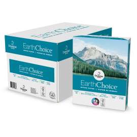 EarthChoice Office Paper, 92 Bright, 20lb, 8.5 x 11, White, 500 Sheets/Ream, 10 Reams/Carton
