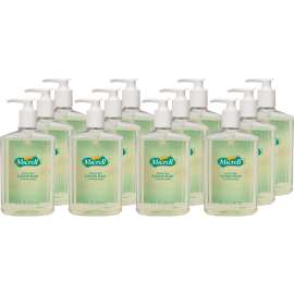 Antibacterial Lotion Soap, Light Scent, 8 oz Pump, 12/Carton