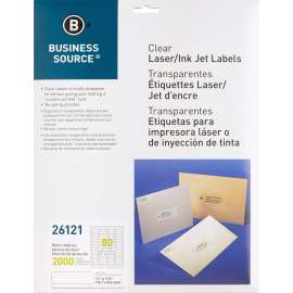 Bus. Source Clear Return Address Laser Labels