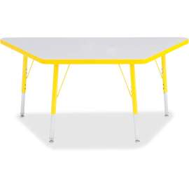 Jonti-Craft Berries Elementary Height Prism Edge Trapezoid Table