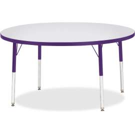 Jonti-Craft Berries Adult Height Color Edge Round Table