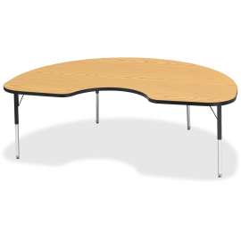 Jonti-Craft Berries Elementary Height Color Top Kidney Table