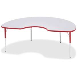 Jonti-Craft Berries Adult Height Prism Color Edge Kidney Table