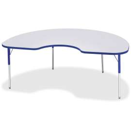 Jonti-Craft Berries Adult Height Prism Color Edge Kidney Table