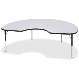 Jonti-Craft Berries Elementary Height Color Edge Kidney Table