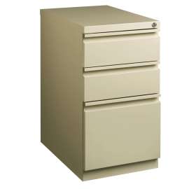 Lorell B/B/F Mobile Pedestal File