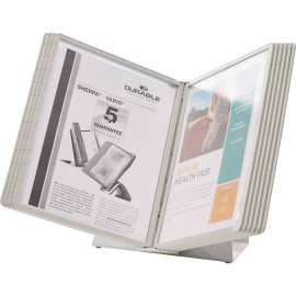 Durable Desk Reference System w/ Display Sleeves