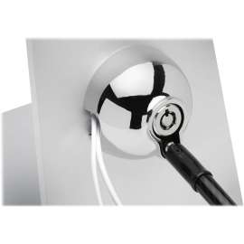 Kensington SafeDome Secure ClickSafe Keyed Lock, Silver, For Desktop Computer, iMac