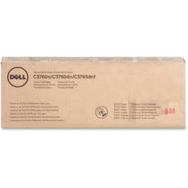 Dell Original Extra High Yield Laser Toner Cartridge, Magenta, 1 Each, 9000 Pages