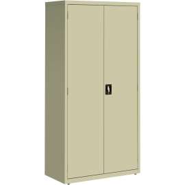 Lorell Fortress Steel Putty Storage Cabinet