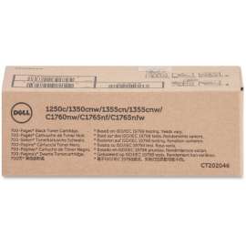 Dell Original Standard Yield Laser Toner Cartridge, Black, 1 Each, 700 Pages