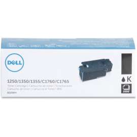 Dell Original Laser Toner Cartridge, Black, 1 Each, 2000 Pages