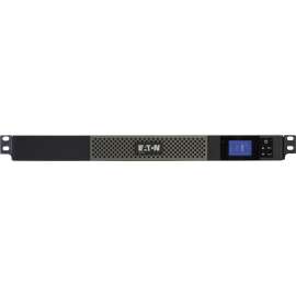 Eaton 5P UPS 750VA 600W 120V Line-Interactive UPS, 5-15P, 5x 5-15R Outlets, True Sine Wave, Cybersecure Network Card Option, 1U, 1U Rack-mountable, 4 Minute Stand-by, 110 V AC Input, 132 V AC Output