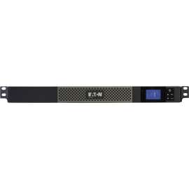 Eaton 5P UPS 1000VA 770W 120V Line-Interactive UPS, 5-15P, 5x 5-15R Outlets, True Sine Wave, Cybersecure Network Card Option, 1U, 1U Rack-mountable, 5 Minute Stand-by, 110 V AC Input, 132 V AC Output