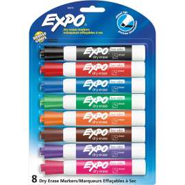 Sanford Expo Low-Odor Dry Erase Chisel Tip Markers