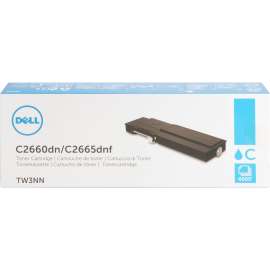 Dell Original High Yield Laser Toner Cartridge, Cyan, 1 Each, 4000 Pages