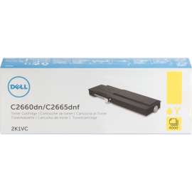 Dell Original High Yield Laser Toner Cartridge, Yellow, 1 Each, 4000 Pages