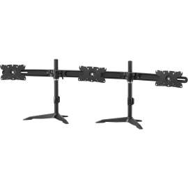 Amer Display Stand, Up to 32" Screen Support, 66.14 lb Load Capacity, 19.8" Height x 66.8" Width, Desktop