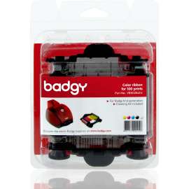 Evolis Badgy-Basic, Color Ribbon, Compatible with original Badgy-Basic only, part #BDG101FRU
