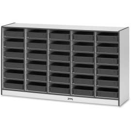 Jonti-Craft Rainbow Accents Mobile Paper-Tray Storage