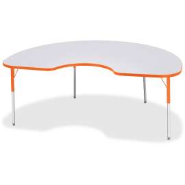 Jonti-Craft Berries Adult Height Prism Color Edge Kidney Table
