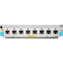 HPE 5400R 8-port 1/2.5/5/10GBASE-T PoE+ with MACsec v3 zl2 Module - For Data Networking - 8 x RJ-45 10GBase-T LAN - Twisted Pair10 Gigabit Ethernet - 10GBase-T - 10 Gbit/s