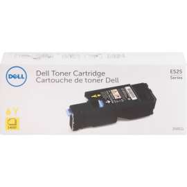 Dell Original Laser Toner Cartridge, Yellow, 1 Each, 1400 Pages
