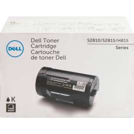 Dell Original High Yield Laser Toner Cartridge, Black, 1 Each, 6000 Pages