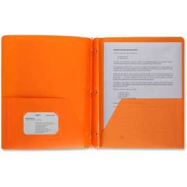Bus. Source 3-Hole Punched Poly Portfolios