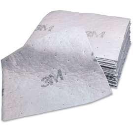 Sorbent Pads, High-Capacity, Maintenance,0.375gal Capacity, 100/Carton