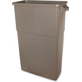 Impact 23-gal Beige Thin Bin Container