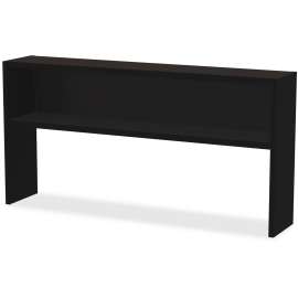 Lorell Comm. Steel Desk Srs Black Stack-on Hutch