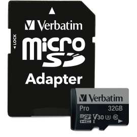 Verbatim Pro 600X microSDHC Memory Card