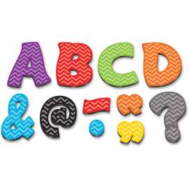 Teacher Created Res. Chevron 3" Magnetic Letters