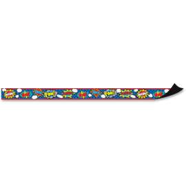 Teacher Created Res. Superhero Magnetic Border