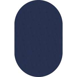 Flagship Carpets Classic Solid Color 12' Oval Rug