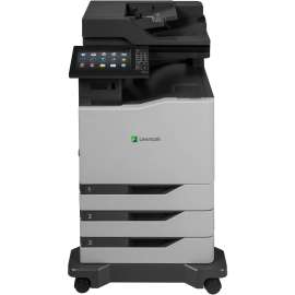Lexmark CX860dte Laser Multifunction Printer, Color, Copier/Fax/Printer/Scanner, 60 ppm Mono/60 ppm Color Print, 1200 x 1200 dpi Print
