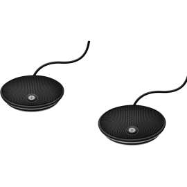 Logitech Wired Microphone, 27.89 ft, Omni-directional, Detachable