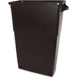 Impact 23-gal Brown Thin Bin Container
