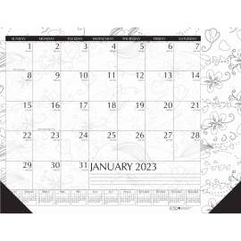 House of Doolittle Doodle Monthly Desk Pad